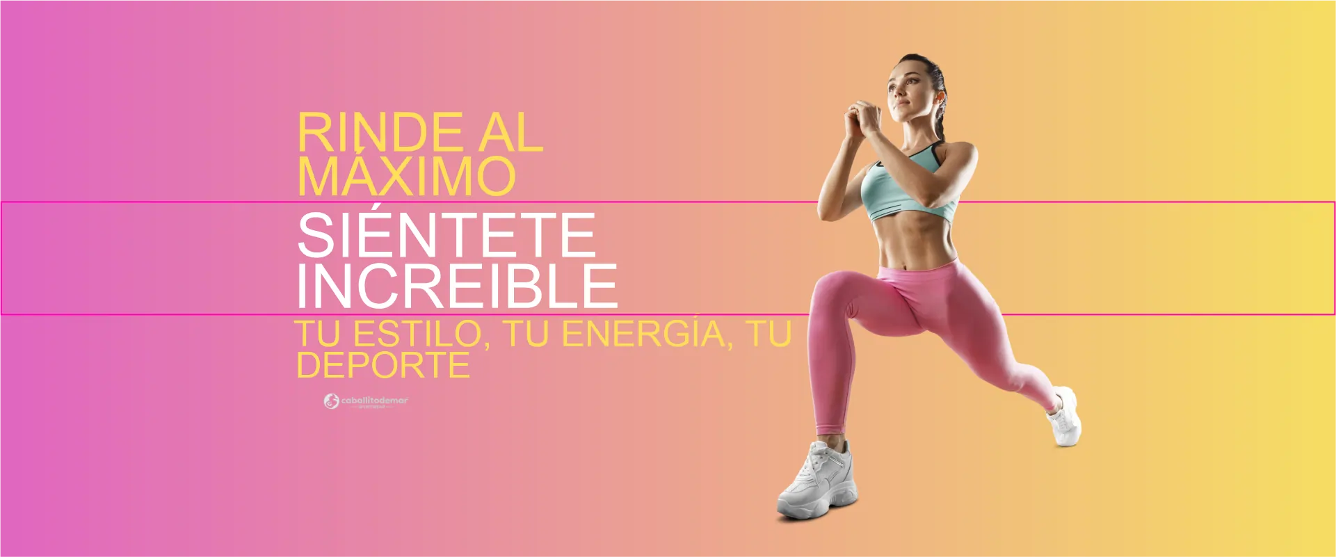 BANNER MUJER DEPORTISTA